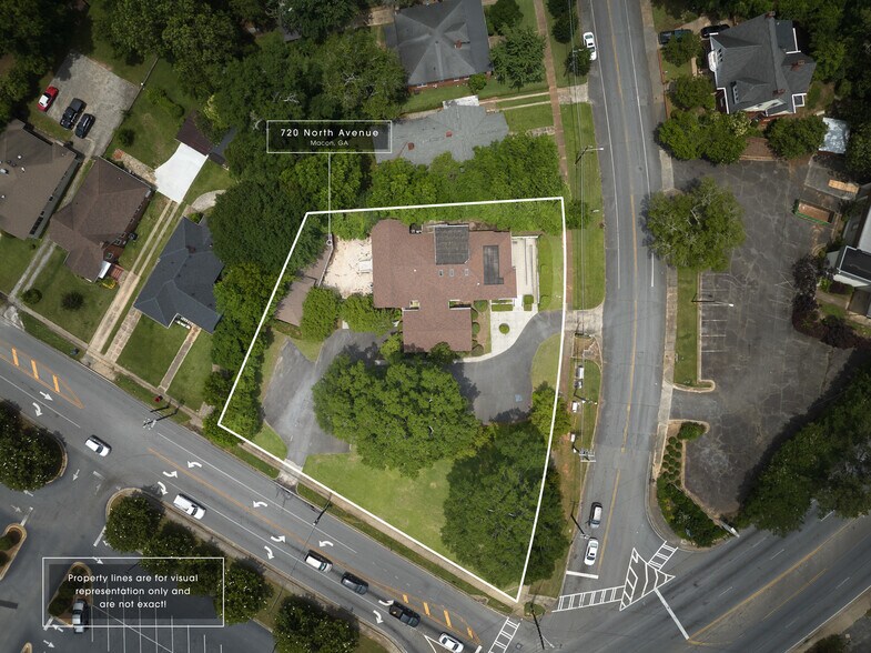 720 North Ave, Macon-Bibb, GA à vendre - Aérien – Image 2 sur 46
