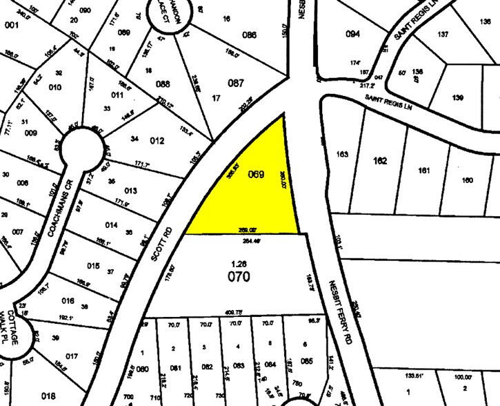 9570 Nesbit Ferry Rd, Alpharetta, GA à louer - Plan cadastral – Image 2 sur 11