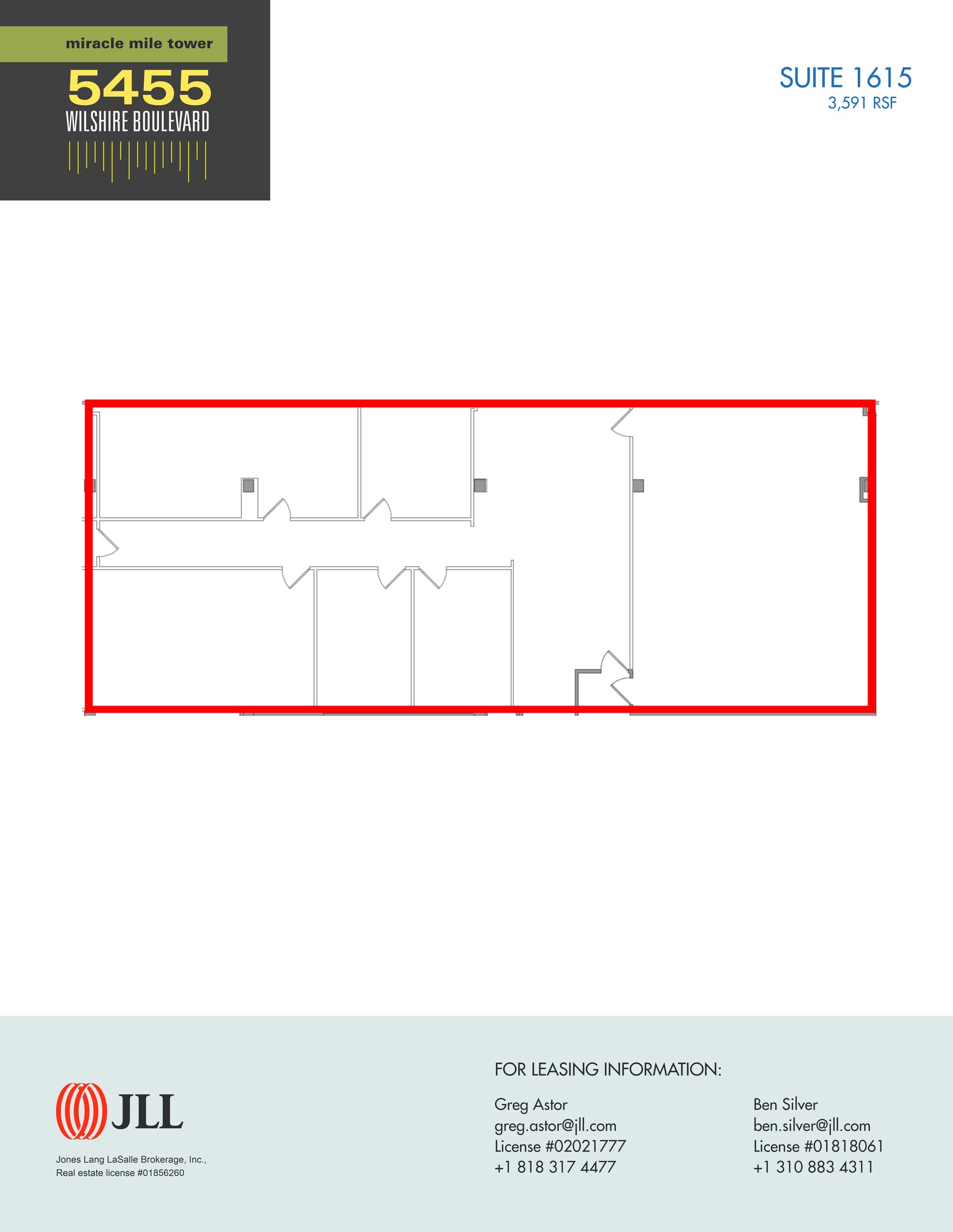 5455 Wilshire Blvd, Los Angeles, CA à louer Plan de site– Image 1 sur 1