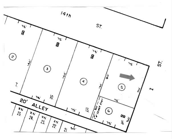 1321 I St, Modesto, CA à louer Plan cadastral– Image 1 sur 10