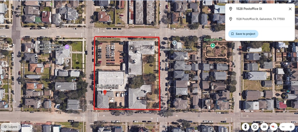 1528 Post Office St, Galveston, TX à vendre - Aérien – Image 2 sur 26