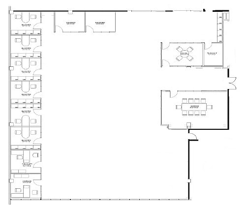 11388-11390 W Olympic Blvd, Los Angeles, CA à louer Plan d’étage– Image 1 sur 4