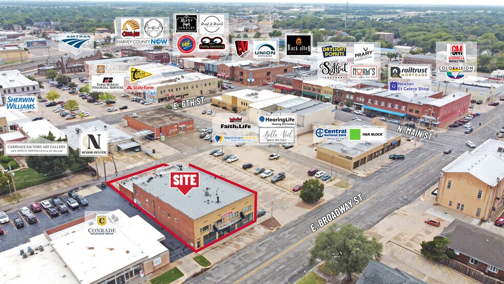 123 E Broadway St, Newton, KS à louer - Photo de l’immeuble – Image 3 sur 3