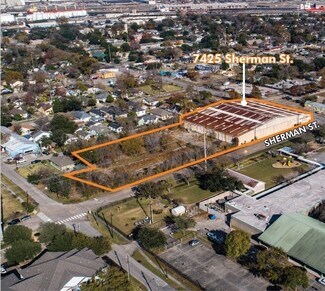 Plus de détails pour 7425 Sherman St, Houston, TX - Industriel/Logistique à louer