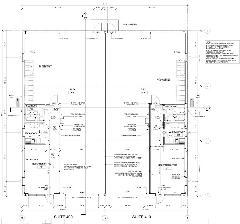 113 Cantera, Georgetown, TX 78628 - Lot 400 & 410 -  - Plan d’étage - Image 1 of 1
