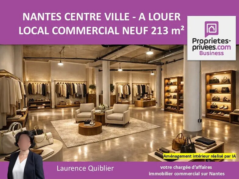 Local commercial dans Nantes à louer - Photo de l’immeuble – Image 1 sur 11