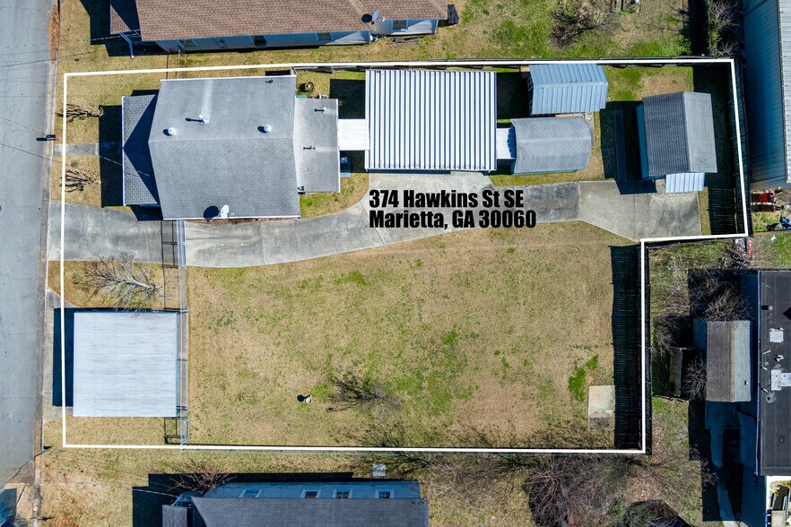 374 Hawkins St SE, Marietta, GA à vendre - Photo de l’immeuble – Image 1 sur 12