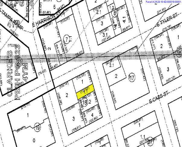 912 N Franklin St, Tampa, FL à louer - Plan cadastral – Image 3 sur 3