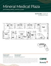 1501 W Mineral Ave, Littleton, CO à louer Plan d’étage– Image 1 sur 1