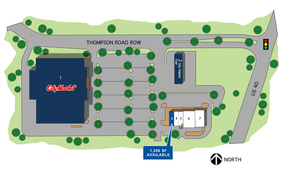 1001 Thompson Rd, Granby, CO à louer - Plan de site – Image 2 sur 3