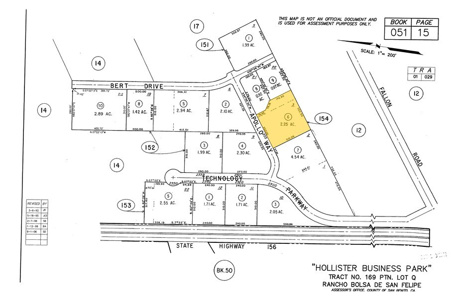 255 Apollo Way, Hollister, CA à louer - Plan cadastral – Image 2 sur 51