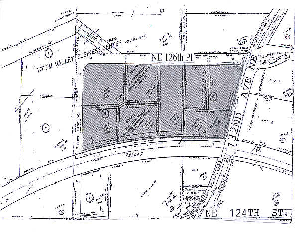 12815-12931 NE 126th Pl, Kirkland, WA à louer - Plan cadastral – Image 2 sur 4