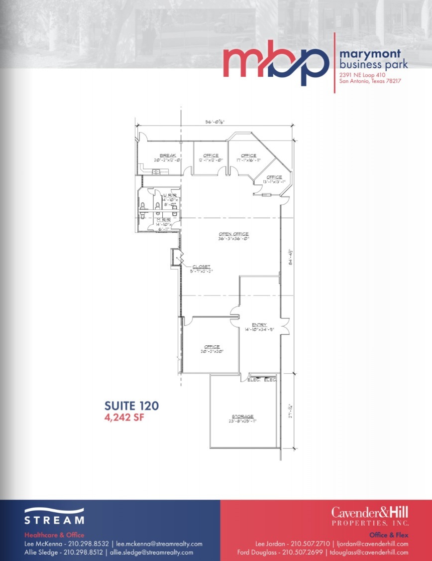 2391 NE Loop 410, San Antonio, TX à louer Plan d’étage– Image 1 sur 1