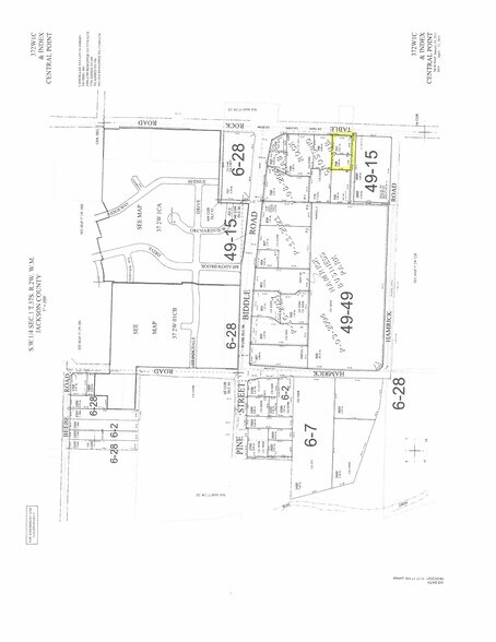 4105 Table Rock Rd, Central Point, OR à vendre - Plan cadastral – Image 1 sur 1