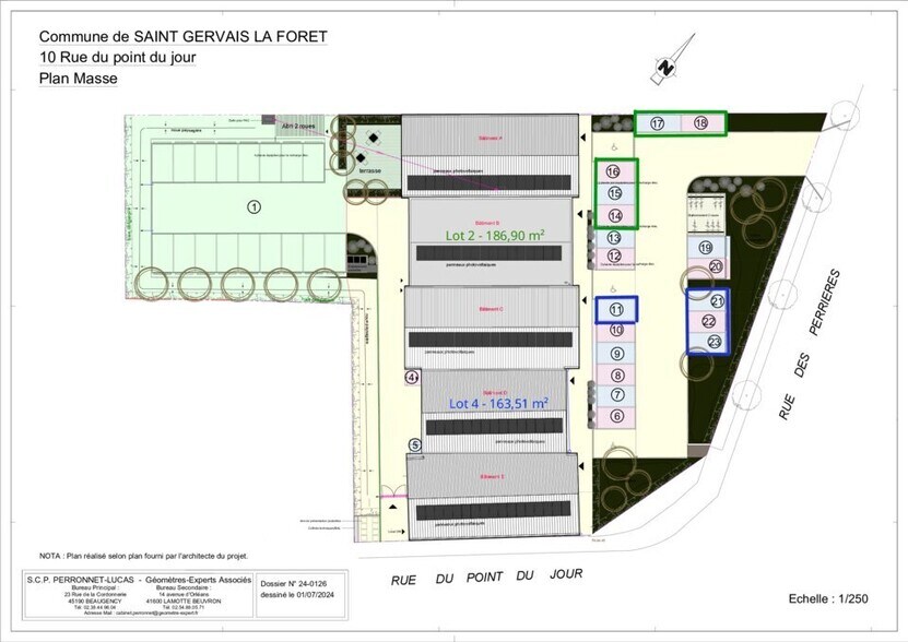 Local commercial dans Saint-Gervais-la-Forêt à louer - Plan d’étage – Image 3 sur 3