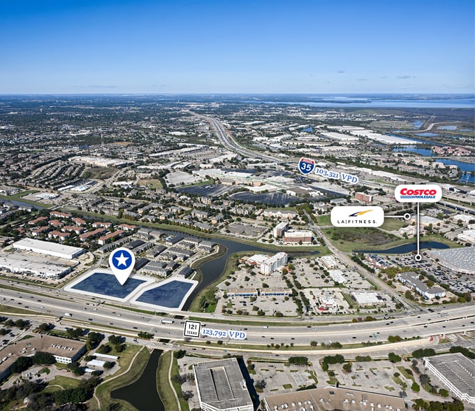 S.H. 121, Lewisville, TX à vendre - Aérien – Image 2 sur 3