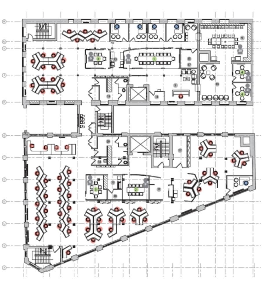 334-346 King St E, Toronto, ON à louer Plan d’étage– Image 1 sur 5
