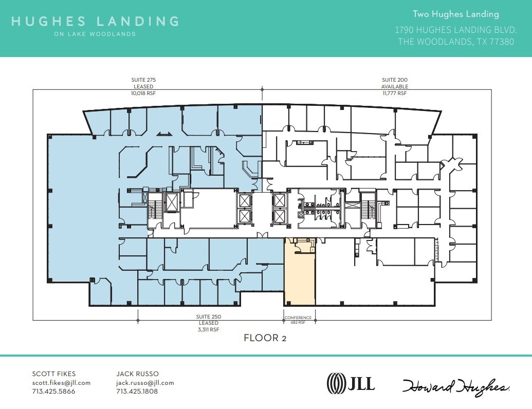 1790 Hughes Landing Blvd, The Woodlands, TX à louer Plan d’étage– Image 1 sur 1