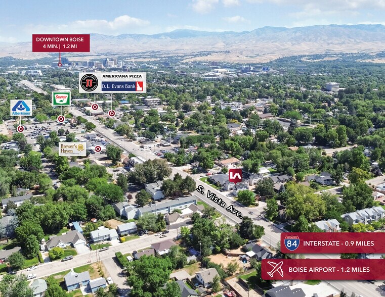 1910 S Vista Ave, Boise, ID à vendre - Photo de l’immeuble – Image 2 sur 6