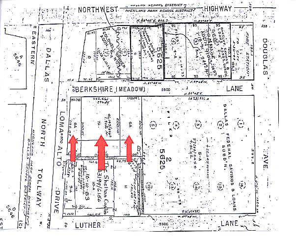 5950 Berkshire Ln, Dallas, TX à louer - Plan cadastral – Image 2 sur 22