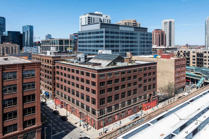 550 W Randolph St, Chicago, IL à louer - Aérien – Image 2 sur 13