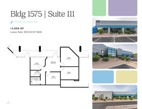 1575 W University Dr, Tempe, AZ à louer Plan d’étage– Image 1 sur 1