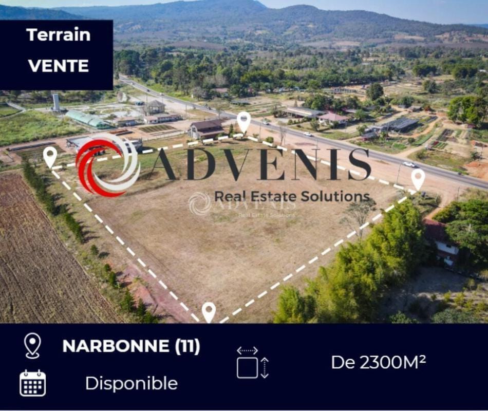 Terrain dans à vendre Aérien– Image 1 sur 2