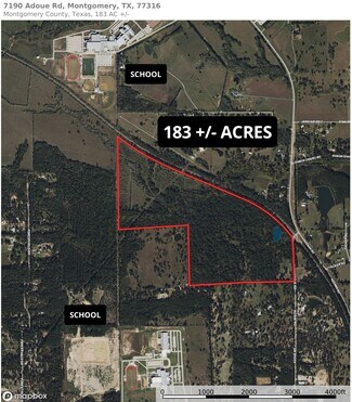 Plus de détails pour 7190 Adoue Rd, Montgomery, TX - Terrain à vendre