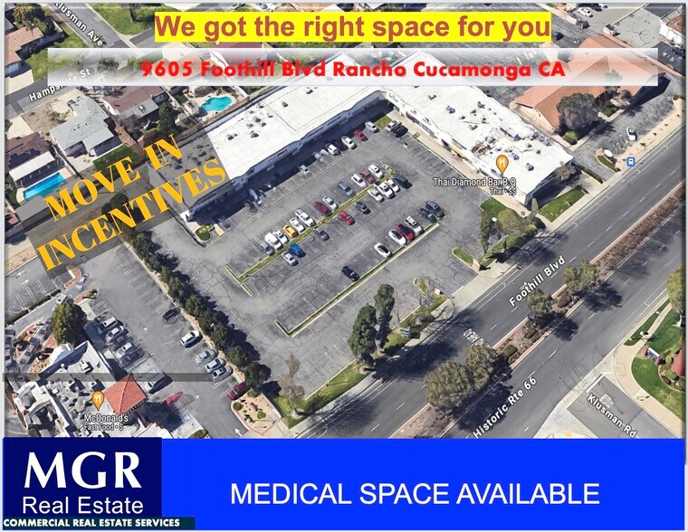 9581-9625 Foothill Blvd, Rancho Cucamonga, CA à louer - Photo de l’immeuble – Image 2 sur 45