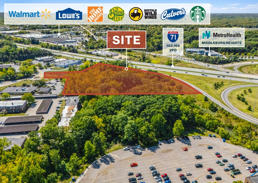 7823 Freeway Cir, Middleburg Heights, OH à vendre - Aérien – Image 3 sur 3