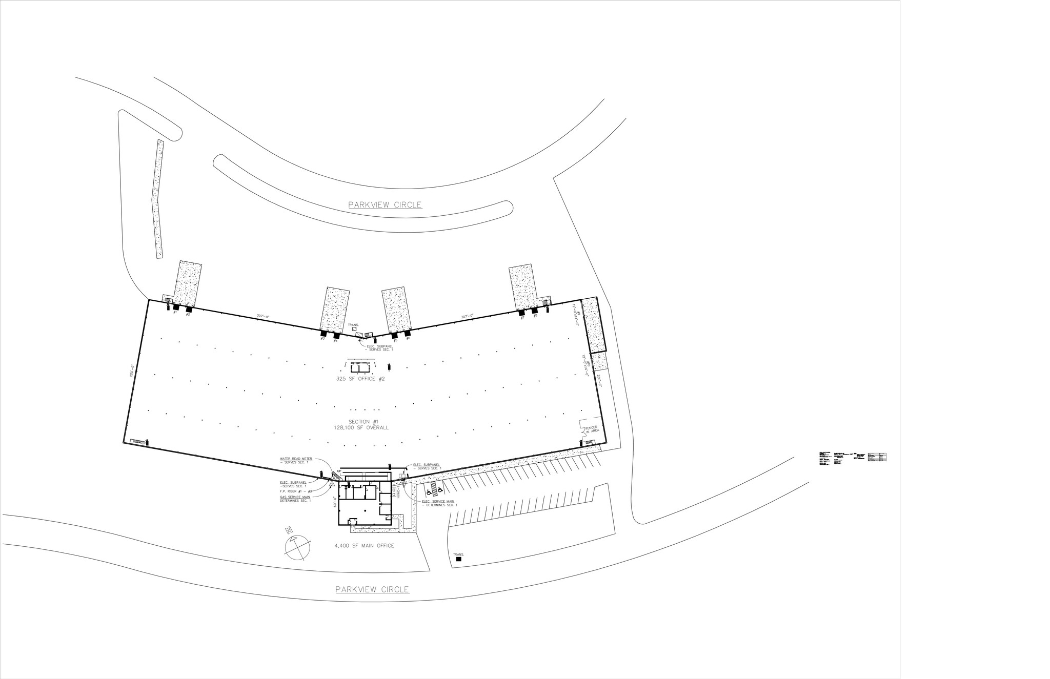 950 S Park View Cir, Mosinee, WI à louer Plan de site– Image 1 sur 7