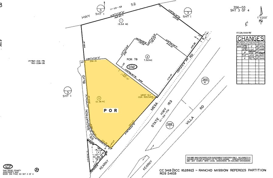 5630 Kearny Mesa Rd, San Diego, CA à louer - Plan cadastral – Image 2 sur 9
