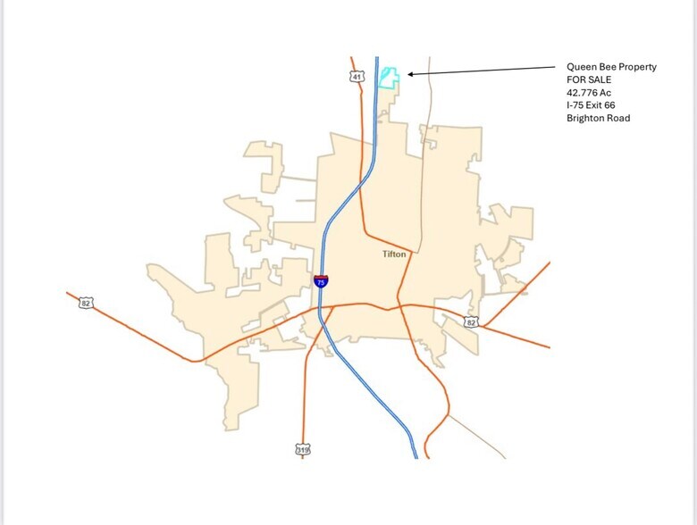 I-75 & Brighton Rd, Tifton, GA à vendre - Photo de l’immeuble – Image 3 sur 8