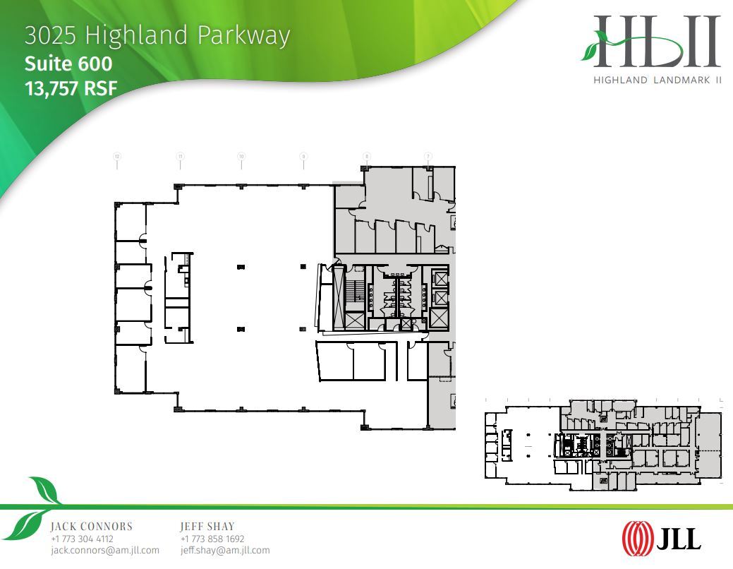3025 Highland Pky, Downers Grove, IL à louer Plan d’étage– Image 1 sur 2
