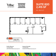 1391 N Speer Blvd, Denver, CO à louer Plan d’étage– Image 1 sur 1