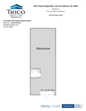 667-759 S State College Blvd, Fullerton, CA à louer Plan d’étage– Image 1 sur 1