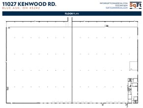 11027 Kenwood Rd, Blue Ash, OH à louer Plan d’étage– Image 1 sur 2