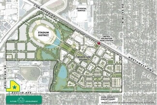 Plus de détails pour NEC Euclid Ave & Rohlwing Rd, Arlington Heights, IL - Local commercial à louer