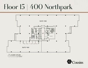 1200 Abernathy Rd NE, Atlanta, GA à louer Plan d’étage– Image 1 sur 1