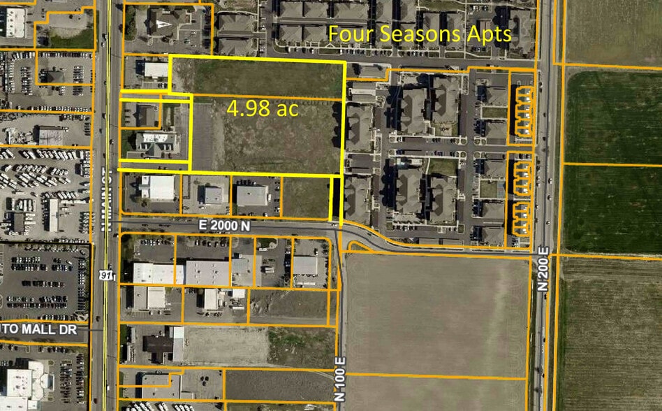 2070 Main Hwy, North Logan, UT à vendre - Aérien – Image 1 sur 3