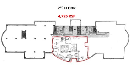 1300 Spring St, Silver Spring, MD à louer Plan d’étage– Image 1 sur 3