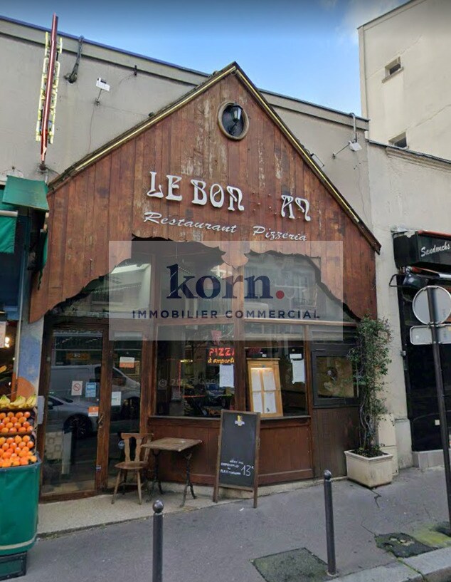 Local commercial dans Paris à vendre Photo de l’immeuble– Image 1 sur 4