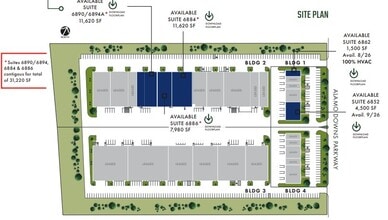 6850-6862 Alamo Downs Pky, San Antonio, TX à louer Plan d’étage– Image 1 sur 1