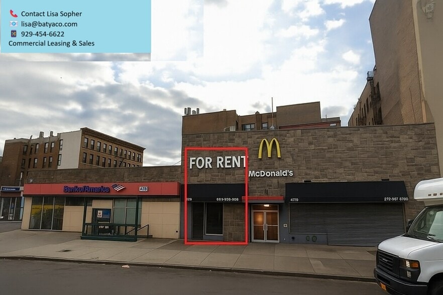 4754 Broadway, New York, NY à louer - Photo de l’immeuble – Image 1 sur 5