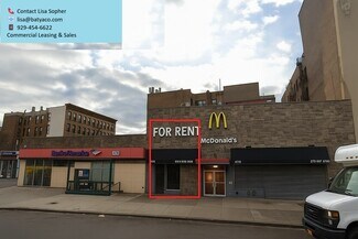 Plus de détails pour 4754 Broadway, New York, NY - Local commercial à louer