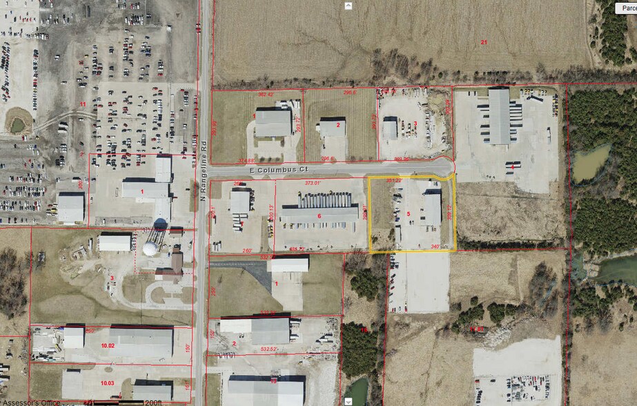 8900 E Columbus Ct, Columbia, MO à louer - Aérien – Image 2 sur 4