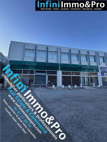 Local commercial dans Vallauris à louer - Photo de l’immeuble – Image 1 sur 4