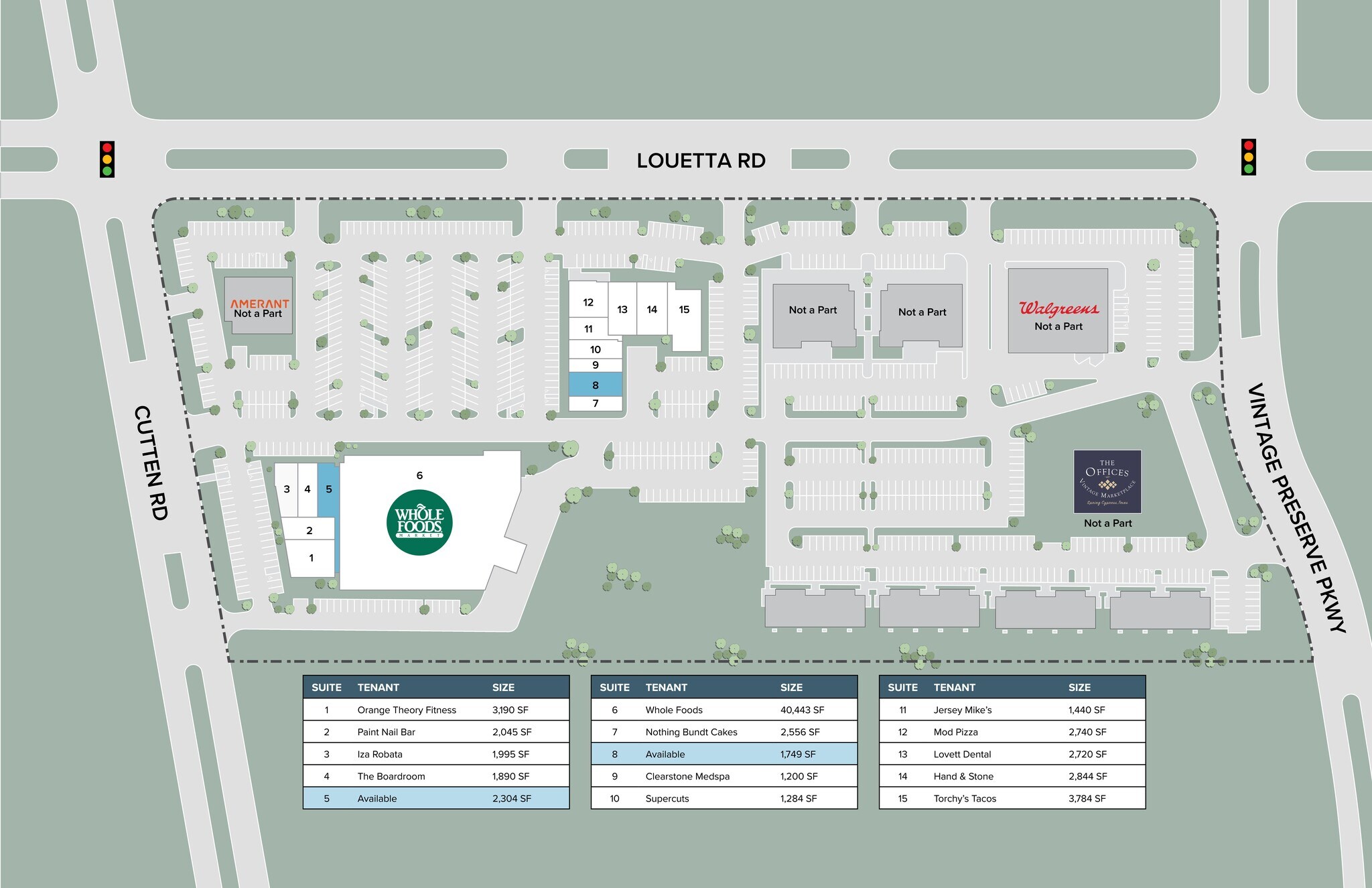 Louetta Rd, Houston, TX à louer Plan de site– Image 1 sur 7