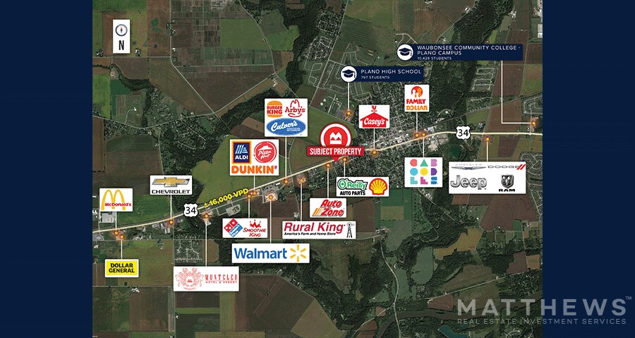 2005 W US Highway 34, Plano, IL à vendre - Photo de l’immeuble – Image 3 sur 3