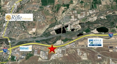 1944 Airport Rd, Rifle, CO - VUE AÉRIENNE  vue de carte